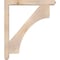 Ekena Millwork Westlake Craftsman Smooth Bracket w/ Offset Brace, Douglas Fir, 5 1/2"W x 38"D x 44"H BKT0604X38X44WTL04SDF - alternate 2
